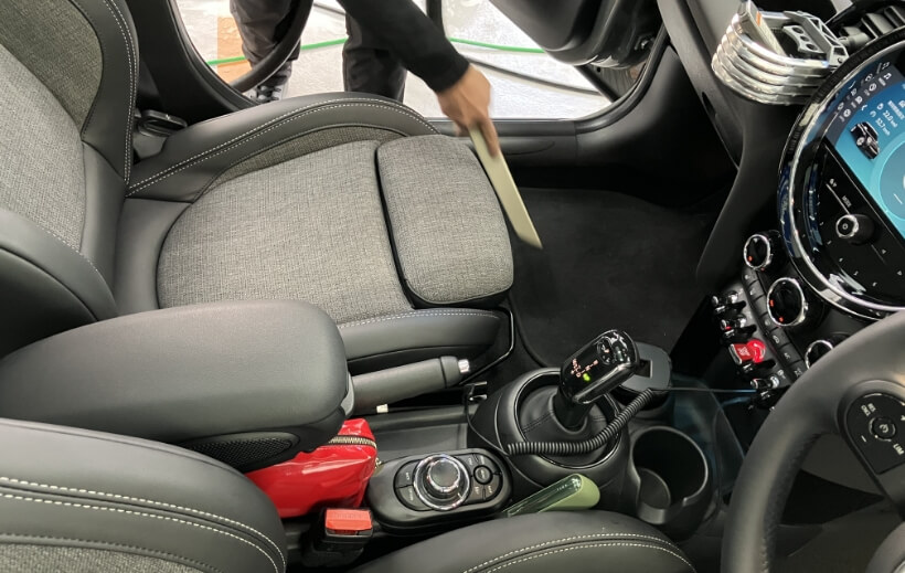 車内清掃