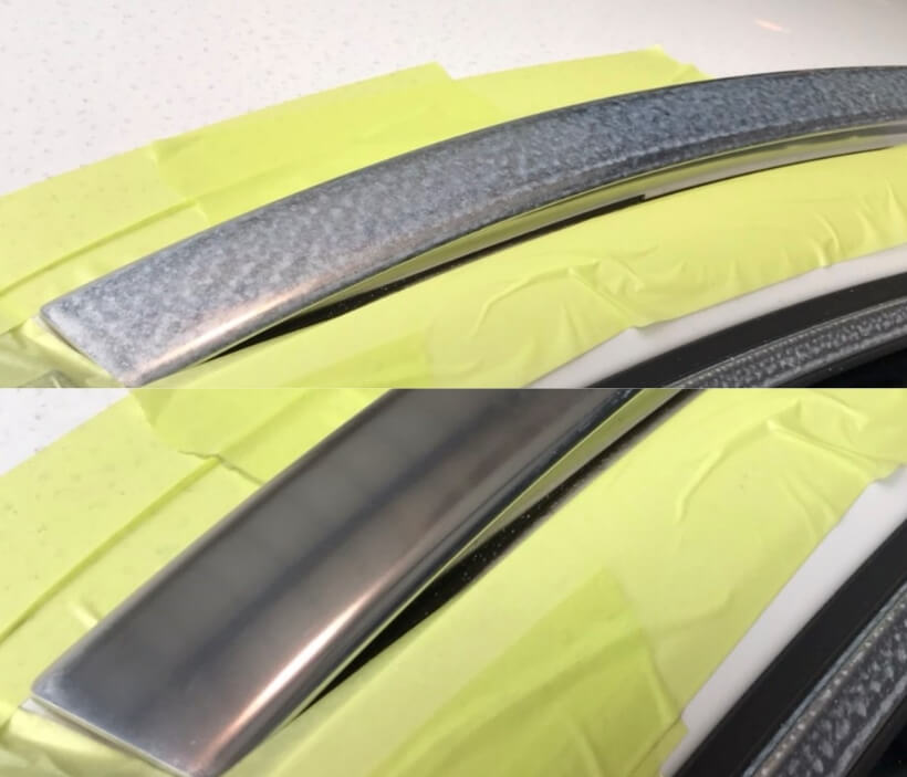 欧州車アルマイトモール研磨・コーティング