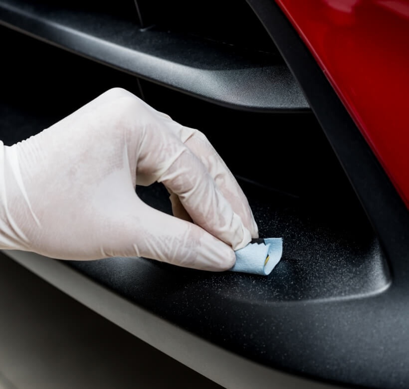 未塗装樹脂コーティング